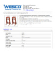 Wesco 934260092 Machine Mover Specsheet Wesco 934260092 Machine Mover Specsheet