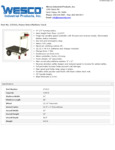 Wesco 934272413 Truck Specsheet