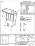 Wesco Tilt Cart Spec Sheet