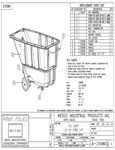 Wesco Tilt Cart Spec Sheet