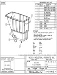 Wesco Tilt Cart Spec Sheet