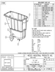 Wesco Tilt Cart Spec Sheet