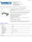 Wesco 934273604 Truck Specsheet Wesco 934273604 Truck Specsheet