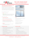 West Coast Package Cut Sheet West Coast Package Cut Sheet