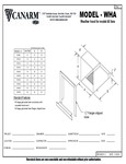 WHA spec sheet WHA spec sheet