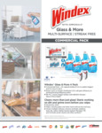 Windex Glass & More Spec Sheet Windex Glass & More Spec Sheet
