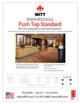 Witt Industries Push Top Standard Spec Sheet Witt Industries Push Top Standard Spec Sheet