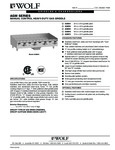 Wolf AGM Series Spec Sheet
