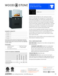Wood Stone Bistro 4343 Hearth Oven Spec Sheet Wood Stone Bistro 4343 Hearth Oven Spec Sheet
