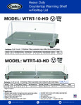 WTRT spec sheet 10 and 40 WTRT spec sheet 10 and 40