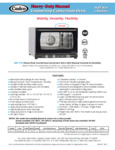 Heavy-Duty Manual Countertop Convection Oven Heavy-Duty Manual Countertop Convection Oven