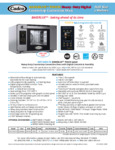 BAKERLUX TOUCH Heavy-Duty Digital Countertop Convection Oven B