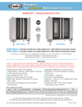 Proofers for for Bakerlux BakerluxTM Digital Convection Ovens Digital Convection Ovens Proofers for for Bakerlux BakerluxTM Digital Convection Ovens Digital Convection Ovens