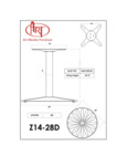 Z14-28D spec sheet Z14-28D spec sheet