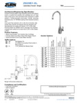 Z825B1-XL Specsheet Z825B1-XL Specsheet