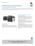 Zebra ZT230 Spec Sheet