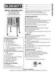 Blodgett ZEPH-200-G Specsheet Blodgett ZEPH-200-G Specsheet