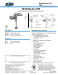 ZER6003AV-WS1-CPM Specsheet ZER6003AV-WS1-CPM Specsheet