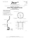 Zoeller Crawl Space Pump Specsheet Zoeller Crawl Space Pump Specsheet