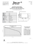 Zoeller 311 Specsheet Zoeller 311 Specsheet