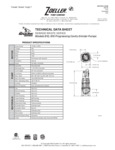 Zoeller E810 Specsheet Zoeller E810 Specsheet