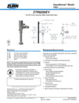 ZTR6200EV Specsheet ZTR6200EV Specsheet