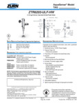 ZTR6203-ULF-HW Specsheet ZTR6203-ULF-HW Specsheet