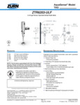ZTR6203-ULF Specsheet ZTR6203-ULF Specsheet