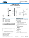 ZTR6203-WS1 Specsheet ZTR6203-WS1 Specsheet