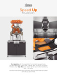 Zumex Speed Up Spec Sheet Zumex Speed Up Spec Sheet