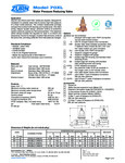 Zurn REG-70XL-1 Specsheet Zurn REG-70XL-1 Specsheet