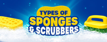 Types of Sponges and Scrubbers