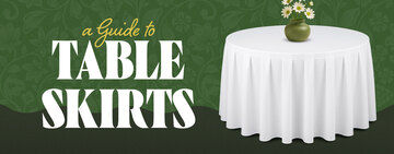 Different Types of Table Skirting