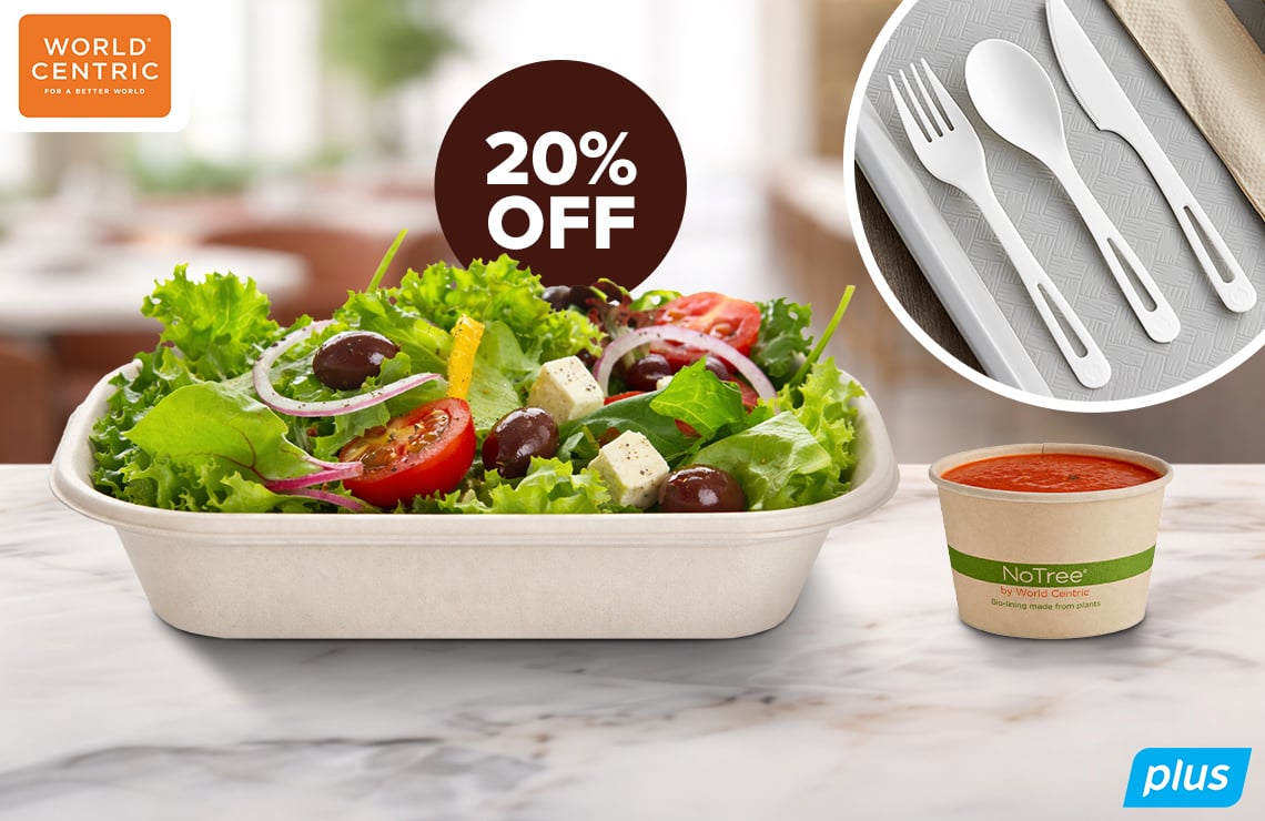 20% Off Restaurant Essentials - Reliable, Responsible, & Convenient. Use Code: TAKEOUT. Shop Now