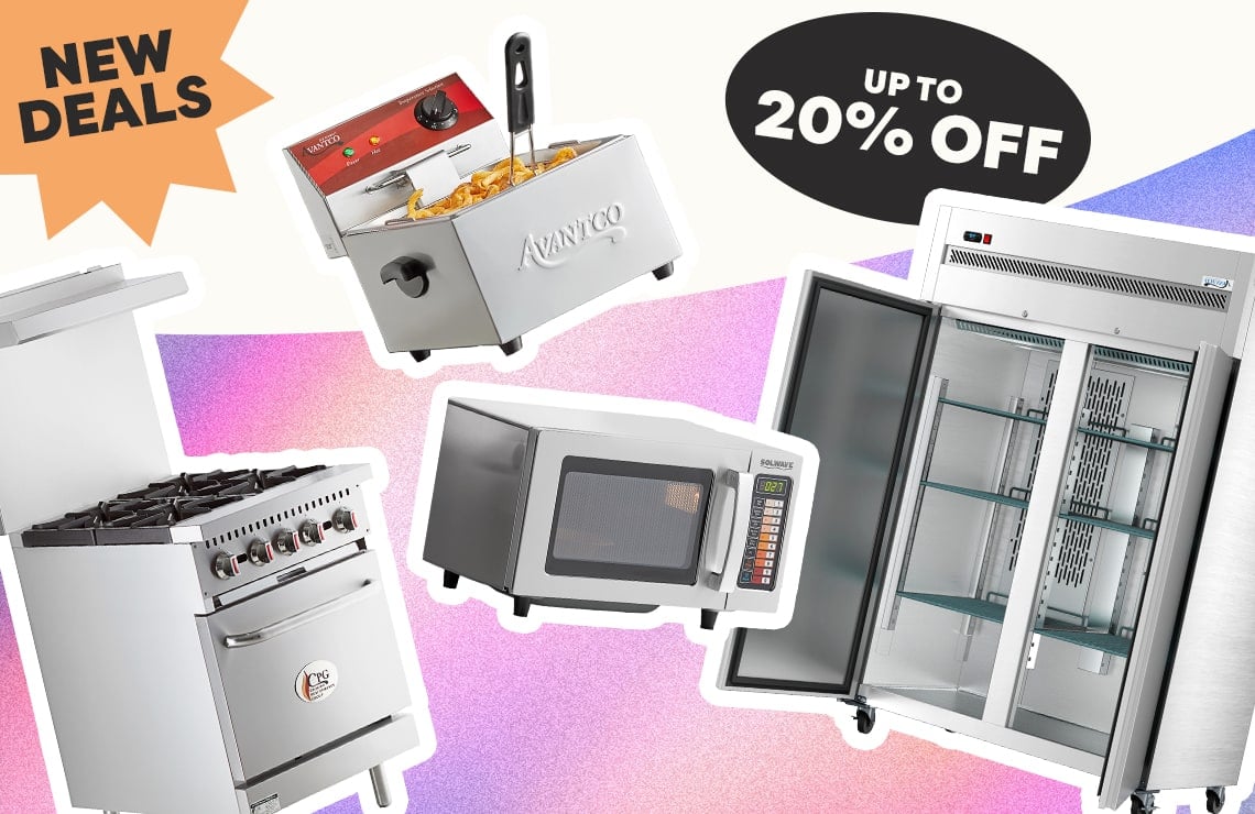 Restaurant Upgrades. Level Up to Premium Equipment. Use Code: CYBER2025