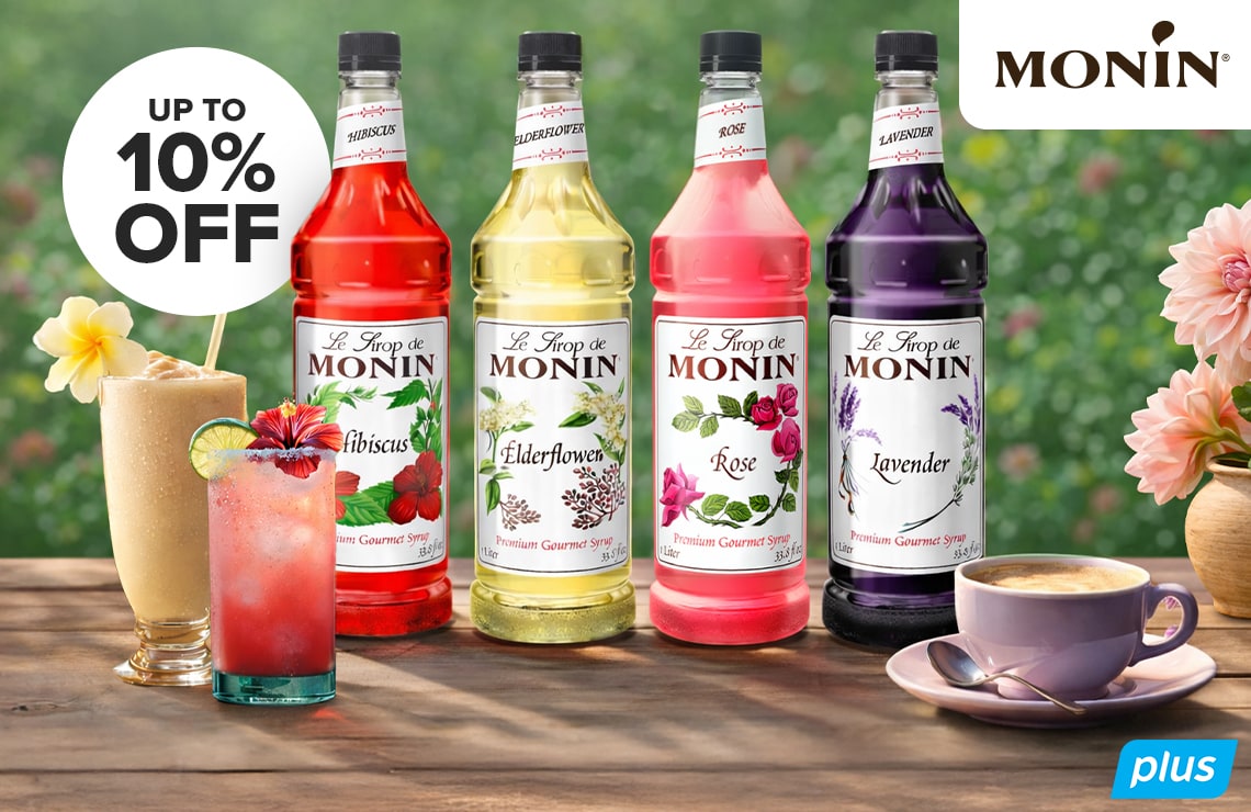 Up to 10% Off Monin Flavoring Syrups