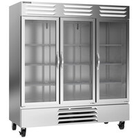 Beverage-Air FB72HC-1G 75" Vista Series Glass Door Reach-In Freezer