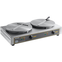 Carnival King CM16DBL 16" Dual Steel Crepe Maker - 208/240V