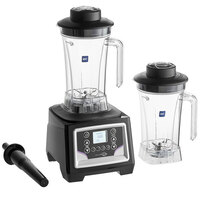 AvaMix BX2100P2J 3 1/2 hp Commercial Blender with 8-Speed Programmable Touchpad Control, Timer and 2 64 oz. Tritan™ Plastic Jars - 120V