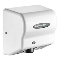 American Dryer EXT7-M ExtremeAir Automatic Unheated Hand Dryer with Steel White Cover - 100/240V, 540W