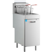 Vulcan 1VEG50M-1 Veg Series 45-50 lb. Natural Gas Fryer - 85,000 BTU