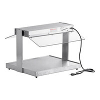 ServIt 24" Stainless Steel Lighted Heated Buffet Warmer - 120V