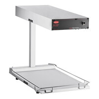 Hatco GRFFBL Glo-Ray 12 3/4" x 24" Portable Food Warmer with Heated Base and Overhead Light - 120V, 870W