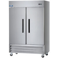 Arctic Air AR49 54" Two Section Solid Door Reach-in Refrigerator - 49 cu. ft.