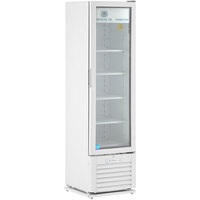 Beverage-Air MT08-1H6W 19" Marketeer Series White Refrigerated Glass Door Merchandiser with LED Lighting