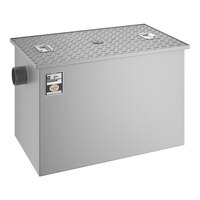 Regency 70 lb. 35 GPM Grease Trap with 3" Non-Threaded Connections