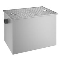 Regency 100 lb. 50 GPM Grease Trap with 4" Non-Threaded Connections