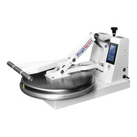 DoughXpress DM-18 18" Manual Clamshell Pizza Dough Press - 120V, 1150W