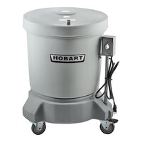 Hobart SDPE-11 20 Gallon Electric Polyethylene Salad Dryer - 1/4 HP