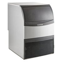 Scotsman UF424A-1 24" Air Cooled Undercounter Flake Ice Machine with Floor Mount Kit - 440 lb.